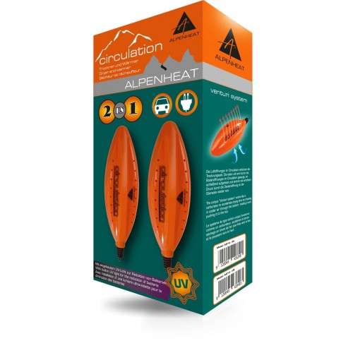 Изсушител с UV за обувки Alpenheat Circulation 2 in 1 AD14 за кола и за ток Изсушител с UV за обувки Alpenheat Circulation 2 in 1 AD14 за кола и за ток