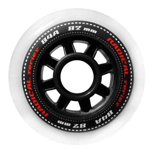 Комплект колела за ролери Radical 76x24mm 84A - 4 бр Комплект колела за ролери Radical 76x24mm 84A - 4 бр