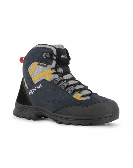 Alv Jr BLACK/BLUE юношески туристически обувки