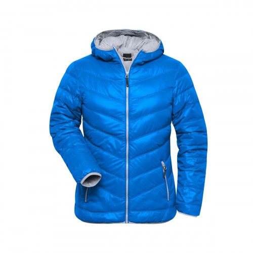 Дамско пухено яке JN1059 blue/silver Дамско пухено яке JN1059 blue/silver