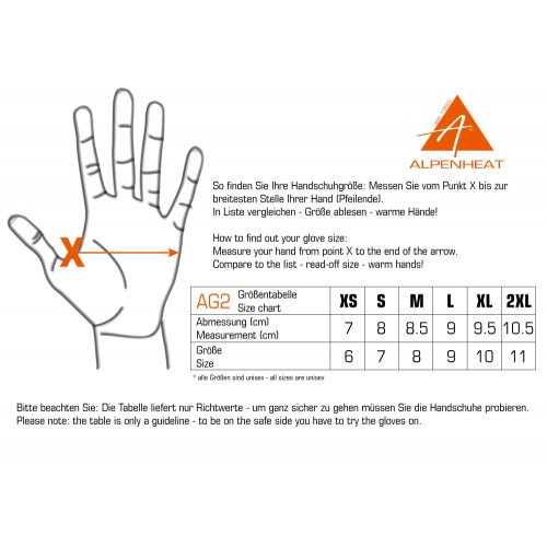 Ръкавици с отопление Fire Gloves-Gloveliner AG1