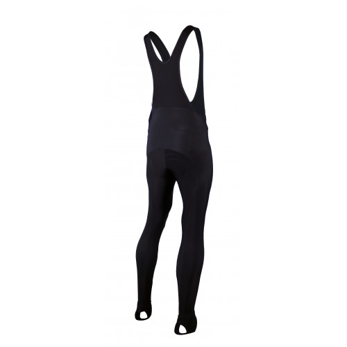 ВОДОУСТОЙЧИВ Колоездачен зимен дълъг клин Uni Black с подложка