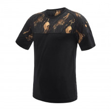 Мъжка Термотениска от 100% Мериносова Вълна Sensor Merino Impress (Къс Ръкав) – Black Cosmos