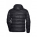 Мъжко пухено яке JN1060 black/grey Мъжко пухено яке JN1060 black/grey