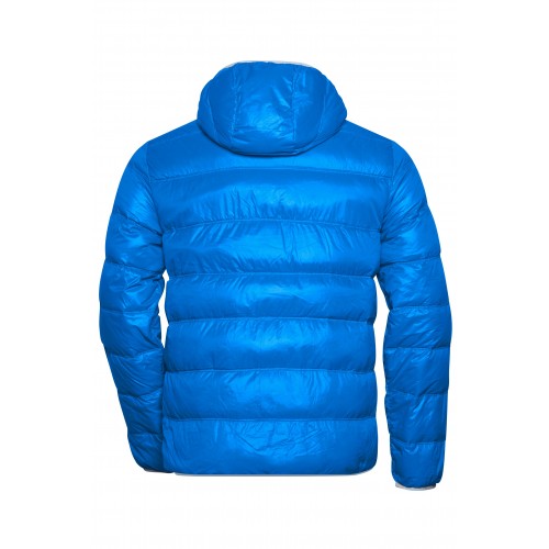Мъжко пухено яке JN1060 blue/silver Мъжко пухено яке JN1060 blue/silver