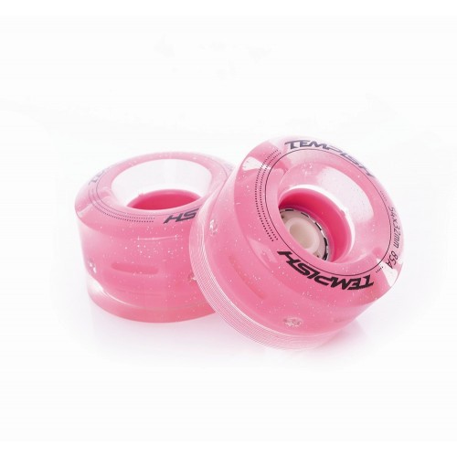 Комплект светещи колела за ролкови кънки 54х32mm 85A - 4бр quad flashing Комплект светещи колела за ролкови кънки 54х32mm 85A - 4бр quad flashing