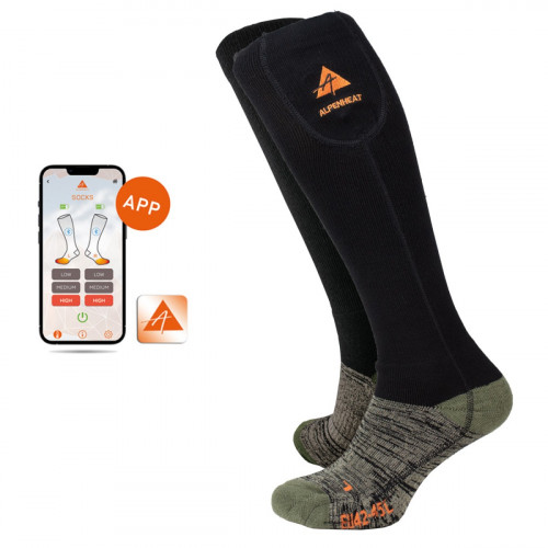 Чорапи с отопление FIRE-SOCKS WOOL APP Чорапи с отопление FIRE-SOCKS WOOL APP