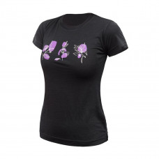 Дамска мерино тениска Bloom BLK Дамска мерино тениска Bloom BLK