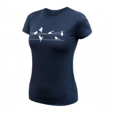 Дамска мерино тениска Songbirds DPBLUE Дамска мерино тениска Songbirds DPBLUE