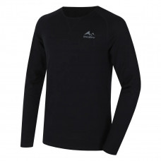Мъжка термо блуза от 100% Merino вълна Husky Merow M – Черна Мъжка термо блуза от 100% Merino вълна Husky Merow M – Черна