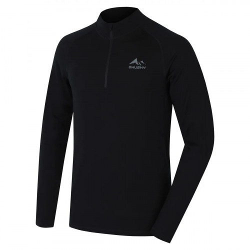 Мъжко термо бельо от 100% Merino вълна Husky Merow Zip M – Черно Мъжко термо бельо от 100% Merino вълна Husky Merow Zip M – Черно